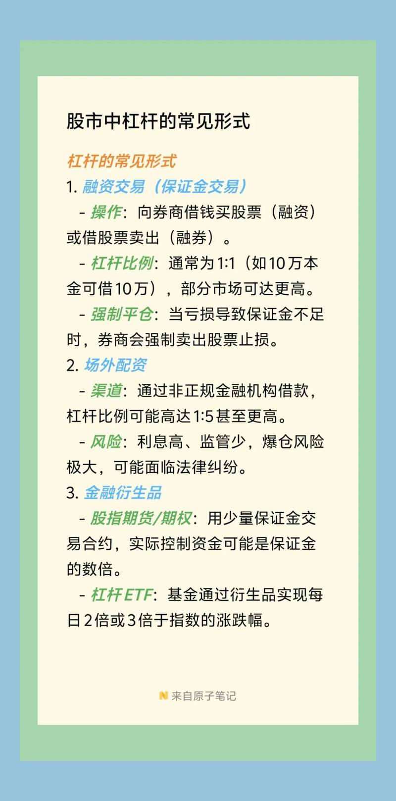杠杆炒股方式有哪些？四类杠杆炒股你知道吗？
