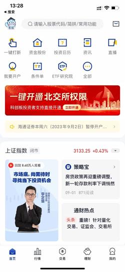 北交所一键开通科创板权限_炒股开户需要什么条件_科创板投资者开通北交所权限流程