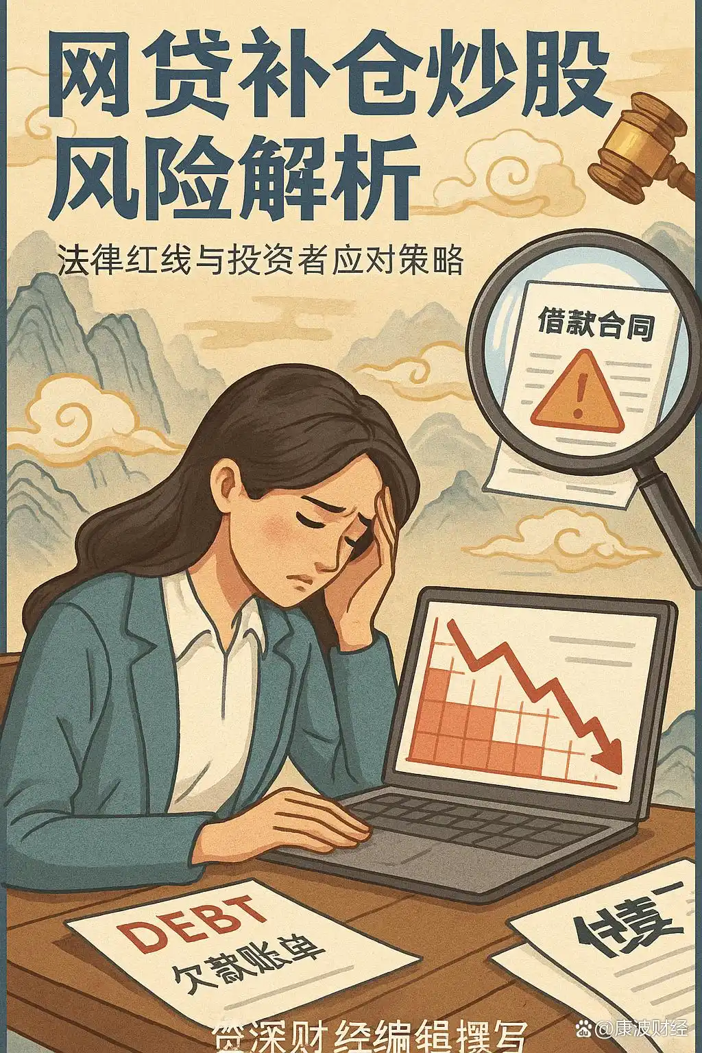 武汉女孩杠杆炒股巨亏200万，网贷补仓致理财悲剧警醒众人